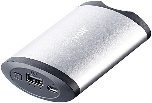 revolt Powerbank Heizung: 2in1-Powerbank mit Handwärmer, 5.200 mAh, 2 Temperaturstufen (USB Heizung Powerbank, Powerbank mit Heizfunktion, Beheizbare Handschuhe) von revolt