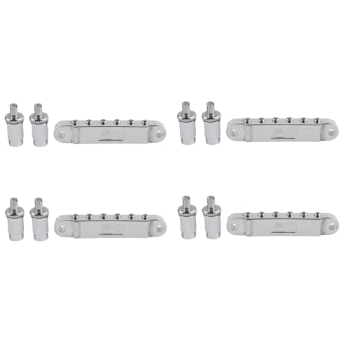 rieder 4X Silber Tune-O- E-Roller SattelbrüCke Lp E-GitarrenbrüCke Made im Korea von rieder