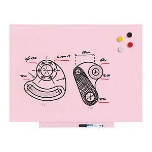 rocada Whiteboard Skinwhiteboard 55,0 x 75,0 cm rosa Stahl rocada Whiteboard Skinwhiteboard 55,0 x 75,0 cm rosa Stahl von rocada