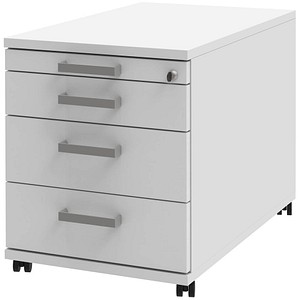 röhr Imperia Rollcontainer weiß 4 Auszüge 43,2 x 80,0 x 54,2 cm von röhr