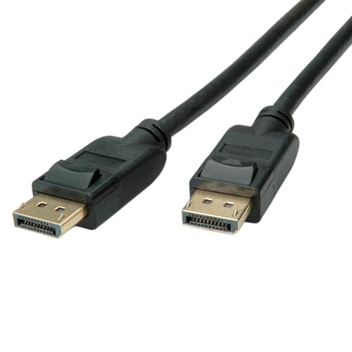 ROLINE RM DisplayPort Kabel, v1.4, DP ST - ST, schwarz, 2 m von roline recycled material