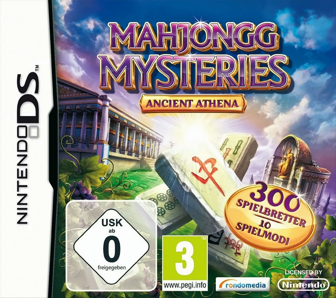 Mahjongg Mysteries: Ancient Athena Nintendo DS von Astragon