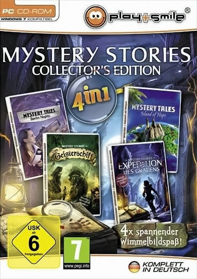 Mystery Stories: Collector's Edition 4in1 PC von rondomedia