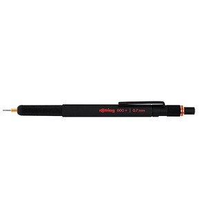 rotring 800+ Drehbleistift schwarz HB 0,7 mm, 1 St. von rotring