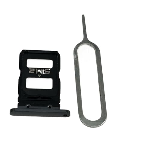 ruichuang OEM Dual SIM Card Tray Holder Solt Compatible with Xiaomi Black Shark 5 Pro/Black Shark 5 Black von ruichuang