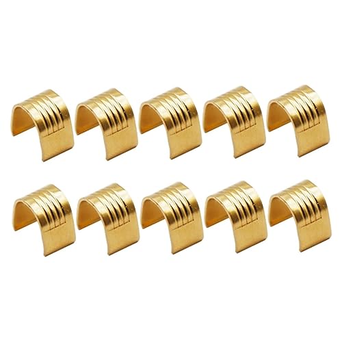 10pcs GT2 -Timinggürtel Kupferschnalle Schwarz Open Timing Gummi -Gürtelgürtel 3D -Druckerteile Breite 6 mm kompatibel mit Ender3 Ender5 CR10 (Farbe: 10pcs a) 1 von rupusiner