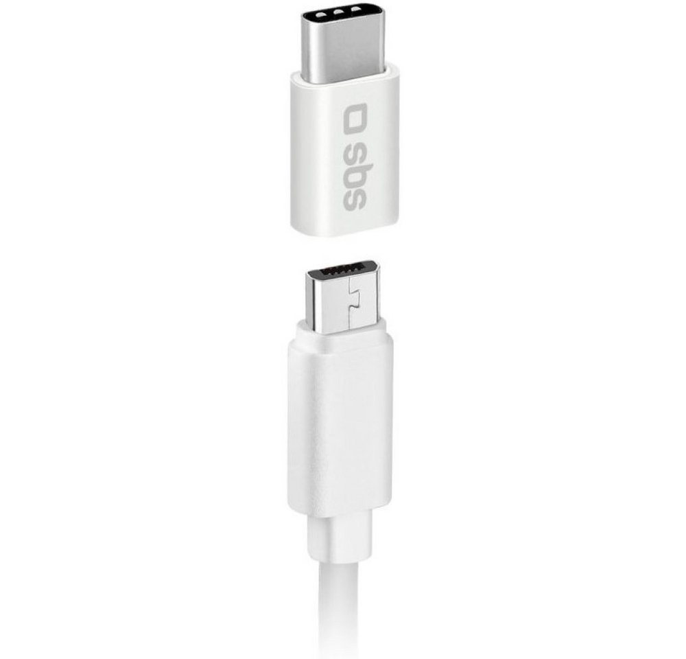 sbs SBS 84154 TEADAPTC USB-C auf Micro-USB Adapter. Konferenztelefon (Typ C 2.0) von sbs