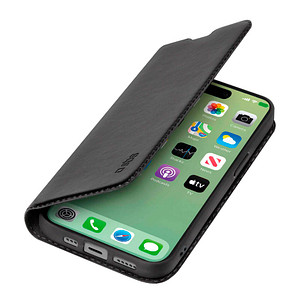 sbs Wallet Lite Handyhülle für Apple iPhone 15 Pro Max schwarz von sbs
