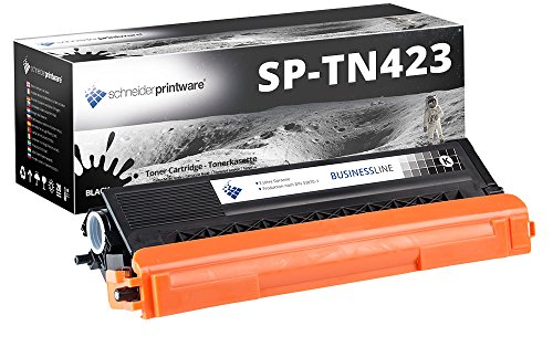 Schneider Printware Toner | 30% höhere Druckleistung | kompatibel für Brother TN-423BK TN-421BK Schwarz für Brother DCP-L8410CDW von schneiderprintware