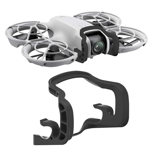 Gimbal Bumper Guard für DJI Neo Zubehör Antikollisionsschutz Schutzleiste für DJI Neo Fly Combo Drohne Zubehör (Schwarz) von sdhiiolp