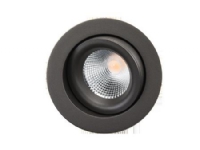 Downlight Junistar Lux Isosafe 7W 2700K, grafit von sg armaturen