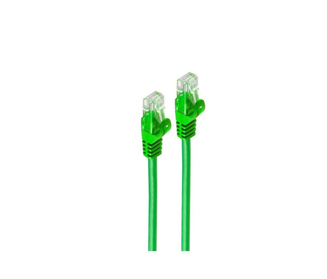 shiverpeaks® RJ45 Patchkabel CAT 7 Rohkabel U/UTP grün 25m LAN-Kabel, RJ-45, (2500 cm) von shiverpeaks®