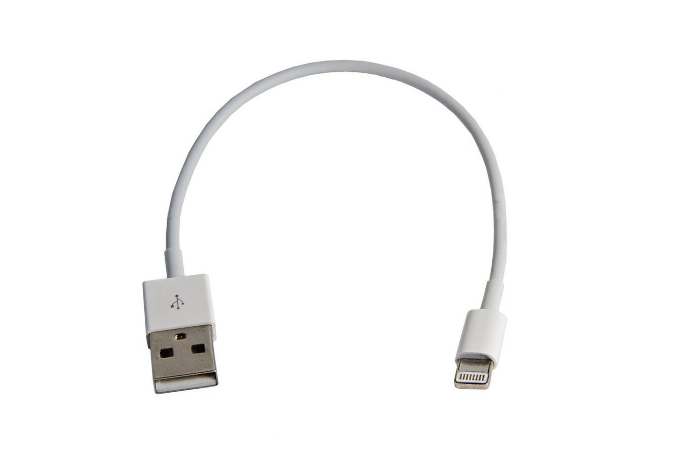 shortix nur 20cm kurzes AirPods-USB-Ladekabel . Auch für iPhone Gen 5-11. Lightningkabel von shortix