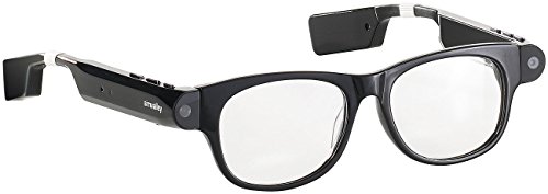 simvalley MOBILE Kamerabrille: Smart Glasses SG-101.bt mit Bluetooth und 720p HD (Brillenkamera, Brillen Camera, Kopfhörer) von simvalley MOBILE