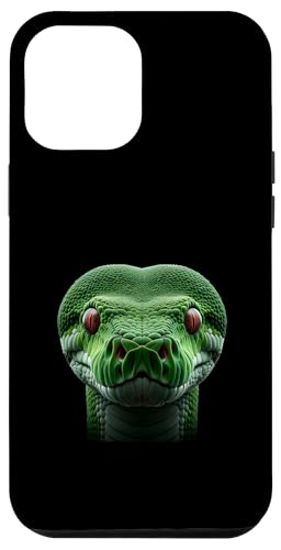 Hülle für iPhone 12 Pro Max Western-Hongashemd mit Schlangenhaltern, Reptilien-Herper von snakesss