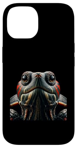 Hülle für iPhone 14 Rot-Ohren Slider Schildkröte Shirt Gothic Reptile Keeper Schildkröte von snakesss