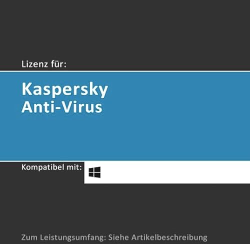 Lizenz per E-Mail für Kaspersky Anti-Virus | 2024 | 5 Geräte | 1 Jahr | originale Vollversion | Windows PC/Laptop/Tablet | Lizenzcode per E-Mail (i. d. R. innerhalb von 24 Std.) von softwareGO von softwareGO