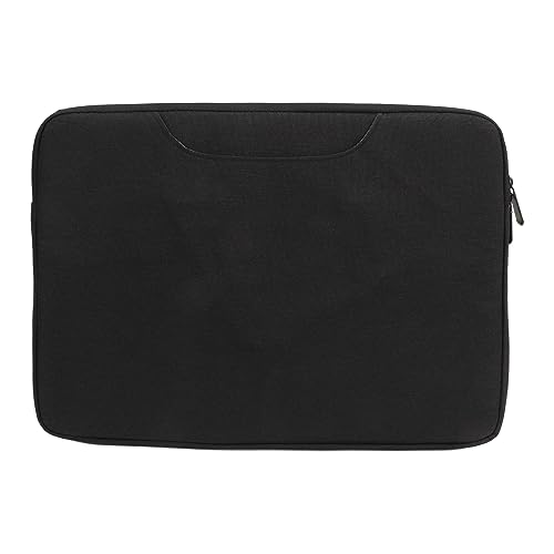 14,1-15,4 Zoll Laptop-Handtasche, schützende Laptop-Tasche, Laptop-Hülle, unvergängliche Tragetasche, Schutzhülle, Aktentasche, Handtasche, schlanke Hülle (Schwarz) von sojupcal