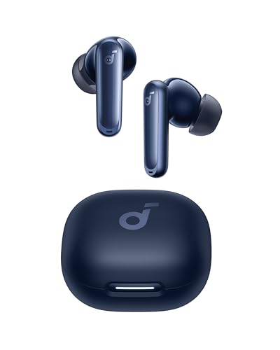 soundcore P40i by Anker, Wireless Earbuds mit Noise Cancelling, Adaptive Geräuschunterdrückung, BassUp, 60h Spielzeit, 2-in-1 Hülle und Smartphone-Ständer, IPX5,Bluetooth 5.3 (Generalüberholt) von soundcore