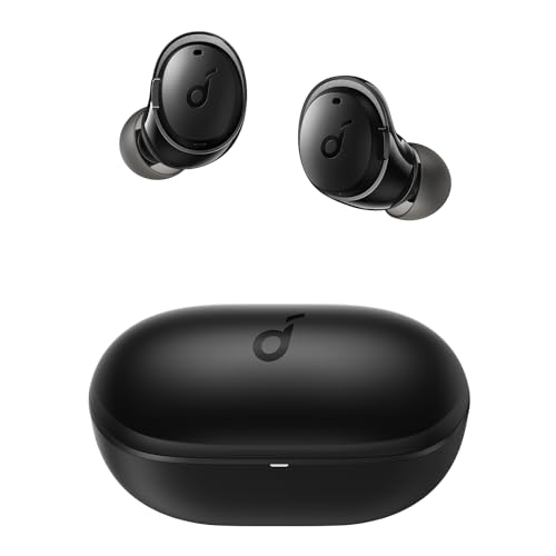 soundcore by Anker A3i Earbuds mit Geräuschunterdrückung, Intensiver Bass, Hybrid ANC, Anrufe mit 4 Mikrofonen und K.I, 40H Wiedergabe, Schnelllademodus, Bluetooth 5.2, 22 Individuelle EQ von soundcore