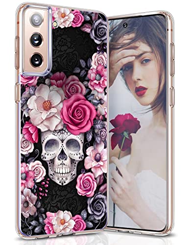 Kompatibel Mit Samsung Galaxy S22 Hülle Silikon Dünn Klar Case Slim Transparent TPU Flexible Tiere Cover Silikoncase Galaxy S22 5G Handyhülle Leopard Schutzhülle für Samsung S22 5G Handy (Purple) von sqgylgl