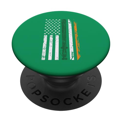 Irische St. Patricks Day Amerikanische Flagge Polizei Irisch Lustig PopSockets Klebender PopGrip von st patricks day collection