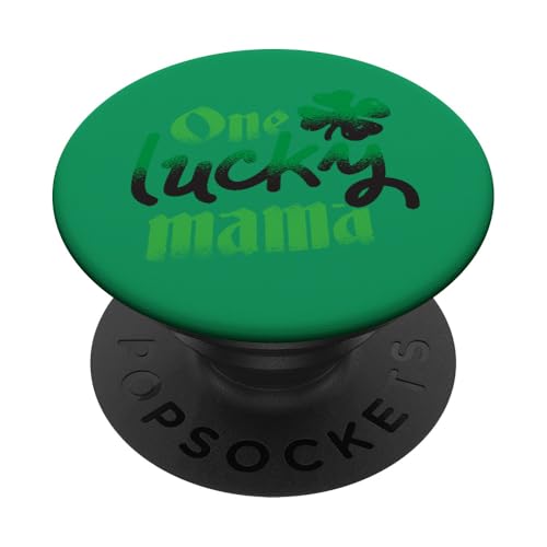 Irischer St. Patricks Day Kobold Schädel Kleeblatt Lustig PopSockets Klebender PopGrip von st patricks day collection