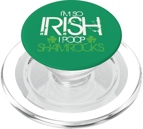 Irish St. Patricks Day I Poop Shamrocks Funny PopSockets PopGrip für MagSafe von st patricks day collection