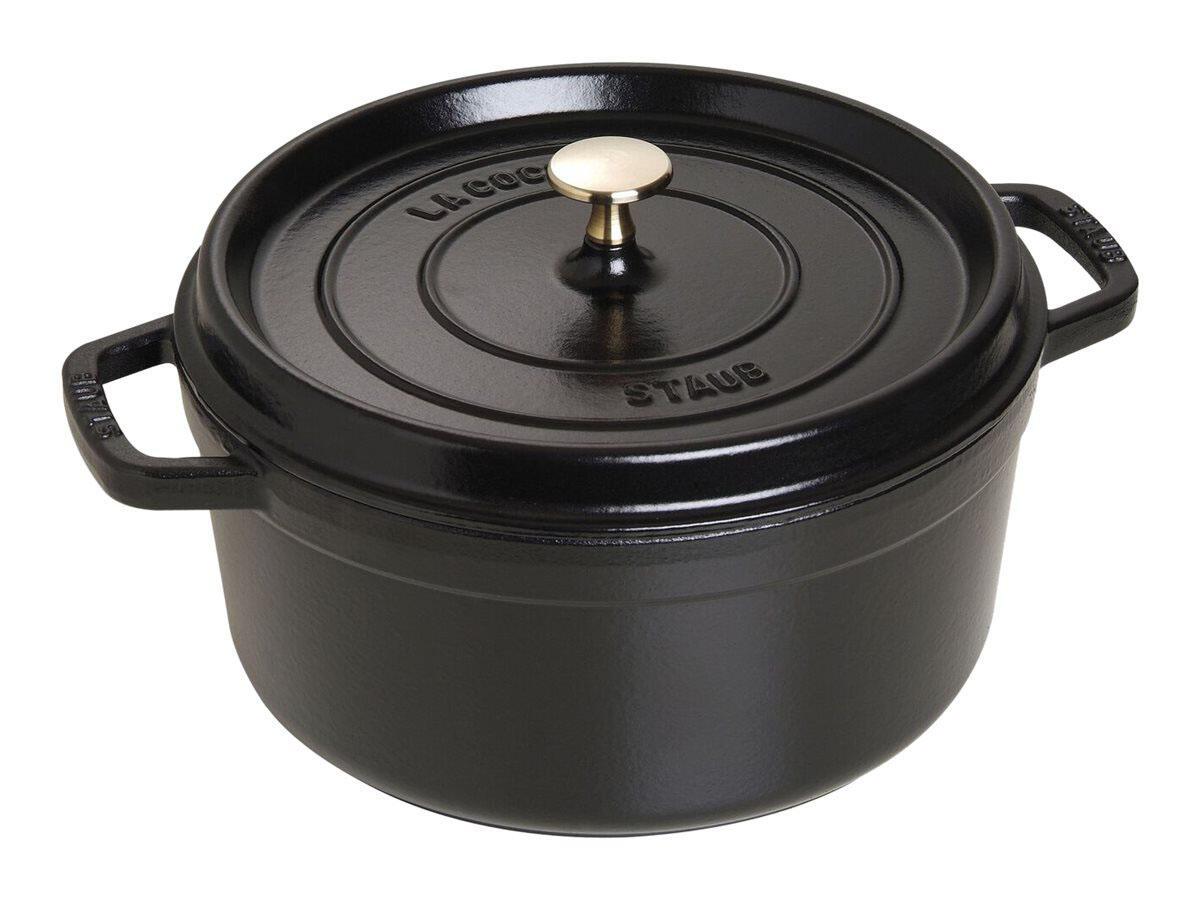 staub Bräter 26 cm 5,2 l schwarz von staub