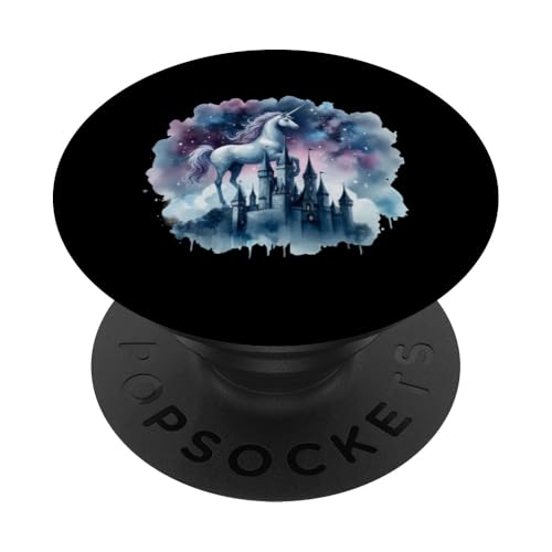 lustige Tiere cooles Einhorn für Freunde PopSockets Klebender PopGrip von süßes Einhorn - niedliches Tier