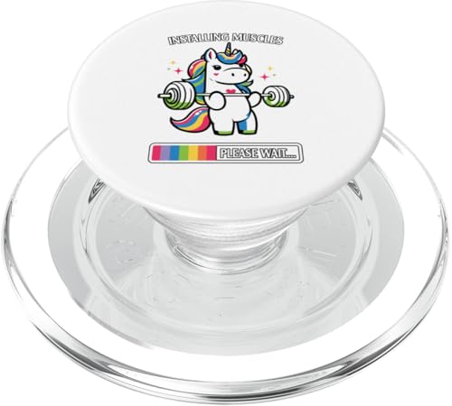 lustige Tiere cooles Einhorn für Freunde PopSockets PopGrip für MagSafe von süßes Einhorn - niedliches Tier