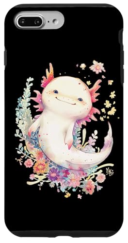 Axolotl mit Blumen süße Axolotls Fisch Tochter Hülle für iPhone 7 Plus/8 Plus von süßes farbenfrohes Axolotl Liebhaber Outfits