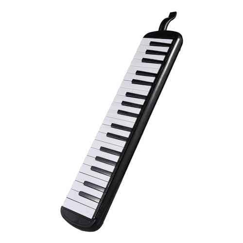 summina 37 Tasten Melodica Instrument Melodica Air Piano Keyboard mit 2 weichen Blasrohr 2 Blasdüsen Melodica Blasinstrumente mit Tragetasche für Anfänger Erwachsene Geschenk von summina