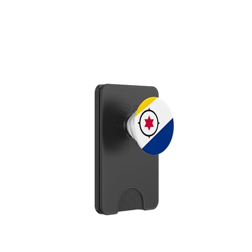 Flagge von Bonaire PopSockets PopWallet für MagSafe von sunken flagship