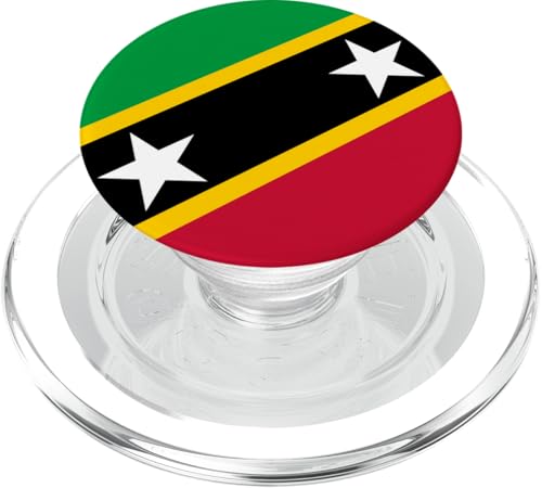 Flagge von Saint Kitts und Nevis PopSockets PopGrip für MagSafe von sunken flagship