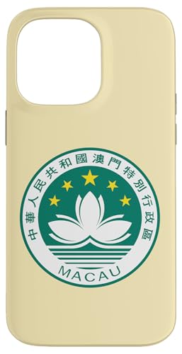 Hülle für iPhone 14 Pro Max Wappen von Macau von sunken flagship