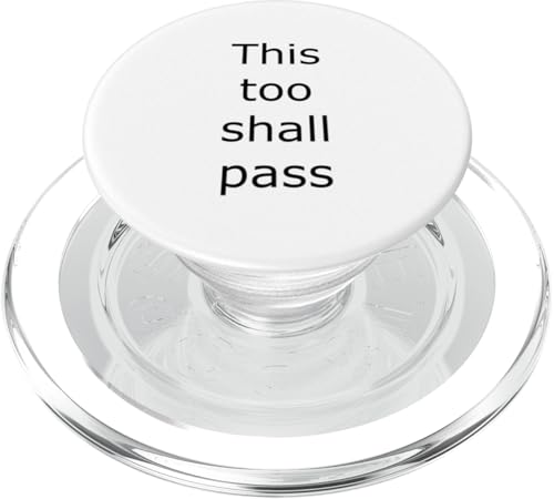 This too shall pass PopSockets PopGrip für MagSafe von sunken flagship