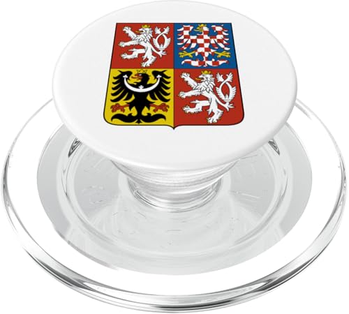 Wappen der Tschechischen Republik PopSockets PopGrip für MagSafe von sunken flagship