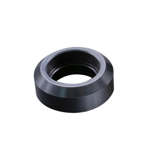 3D-Drucker-Kunststoffrad POM Big Models Passives Rundrad Umlenkrolle for CNC-V-Nut(Black-No bearing,6pcs) von susongyuheng