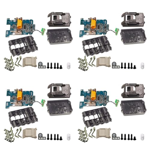 swegel 4X Mach Es Selbst Batterie Gehäuse Einzelzellen Schutz Erkennung für 18V BL1830 BL1820 BL1815 BL1860B 400 von swegel