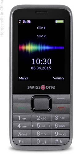 Swisstone SC 560 Dual-SIM-Handy Schwarz von swisstone