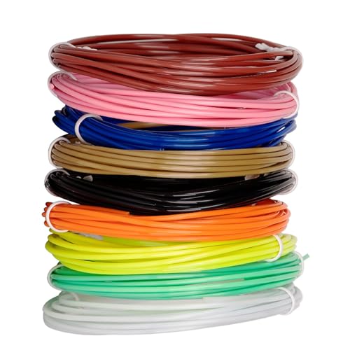 -Druckstift-Nachfüllpackungen – -Stift-Druck-Filament, 1,75 mm Druck-Filament-Nachfüllpackung, 10 Farben, -Druck-Filament-Nachfüllpackung, für Kinder und Erwachsene, von szaluyk