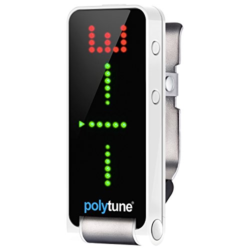 TC Electronic POLYTUNE CLIP Ansteck-Tuner mit polyphonen, Stroboskop- und chromatischen Modi und 108 LED-Matrix-Display für ultimative Stimmleistung TC Electronic POLYTUNE CLIP Ansteck-Tuner mit polyphonen, Stroboskop- und chromatischen Modi und 108 LED-Matrix-Display für ultimative Stimmleistung von t.c electronic