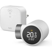 tado° Starter Kit Smartes Heizkörper-Thermostat X + Bridge inkl. Auto-Assist - Weiß von tado