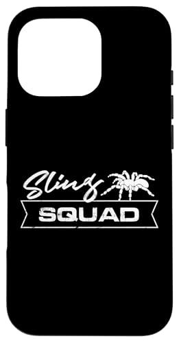 Hülle für iPhone 16 Pro Sling Squad Design für einen haarigen Spinnen-Fan von tarantula Design