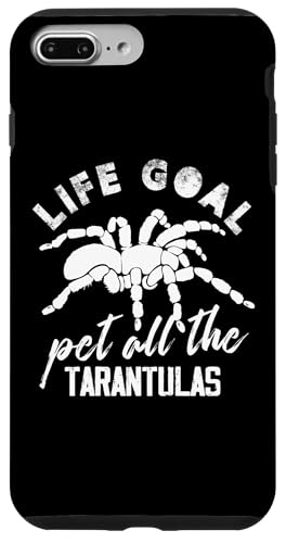 Hülle für iPhone 7 Plus/8 Plus Life Goal Pet All The Taranteln, Design für Spinnenliebhaber von tarantula Design