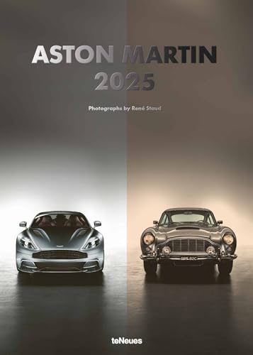 teNeues - Aston Martin 2025 Wandkalender, 50x70cm, Kalender mit zwölf atemberaubenden Aufnahmen von Aston Martin Modellen aus 110 Jahren Geschichte, ... mit Spiralbindung: Photographs by René Staud von teNeues