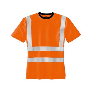 teXXor® unisex Warnschutz Shirt HOOGE orange Größe M von teXXor®