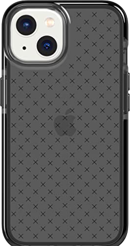 tech21 iPhone 14 Evo Check - Stoßdämpfende & Schlanke Schutzhülle mit 4,8 m FlexShock Multi-Drop Schutz & Extra Tasten von tech21
