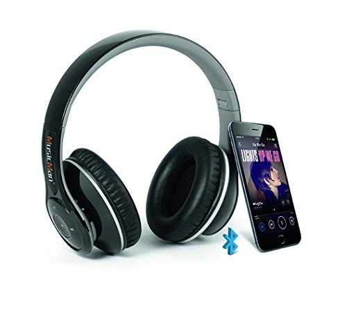 Technaxx Bluetooth Closed Kopfhörer MP3 + FM + Freisprechen Schwarz (BT-X15) von technaxx